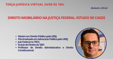 TERÇA-JURÍDICA VIRTUAL 24/09 ÀS 18H