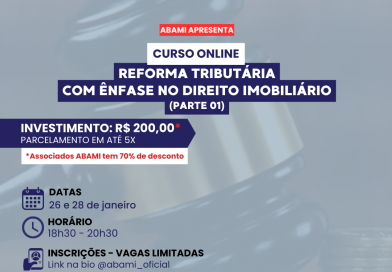 CURSO ONLINE REFORMA TRIBUTÁRIA COM ÊNFASE NO DIREITO IMOBILIÁRIO