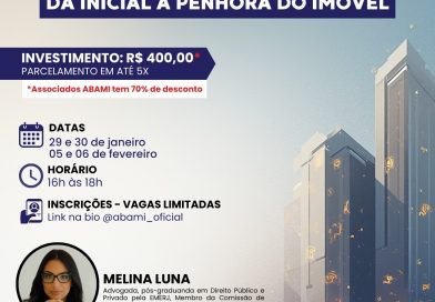 CURSO ONLINE EXECUÇÃO DE COTAS CONDOMINIAIS: DA INICIAL À PENHORA DO IMÓVEL
