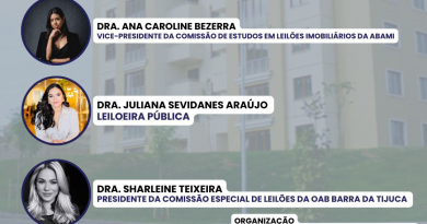 COMISSÃO DE ESTUDOS EM LEILÕES IMOBILIÁRIOS