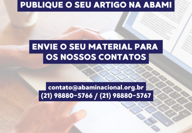 PUBLIQUE O SEU ARTIGO NA ABAMI